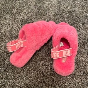 NWOT authentic pink Ugg slippers